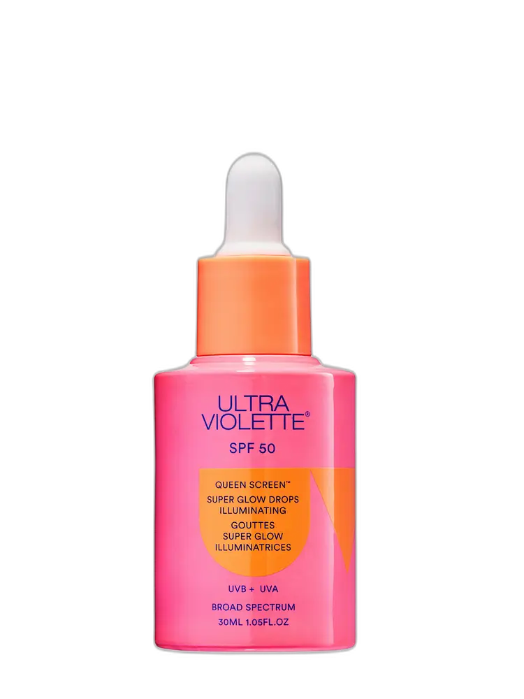 ultra violette queen screen spf 50 super glow drops