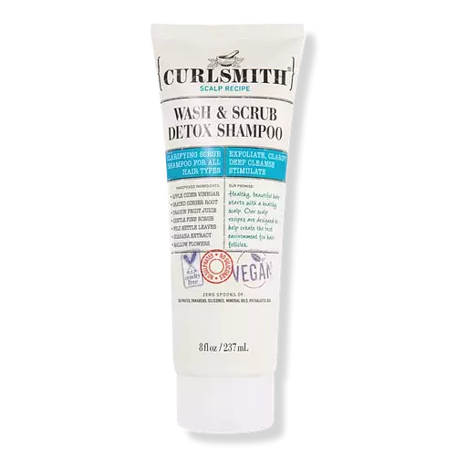 Curlsmith Wash & Scrub Detox Shampoo