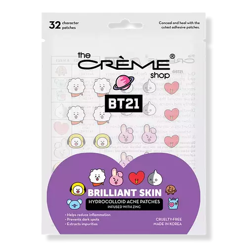 The Creme Shop BT21 Brilliant Skin Hydrocolloid Acne Patches