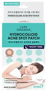 Luxe Organix Hydrocolloid Acne Spot Patch Night