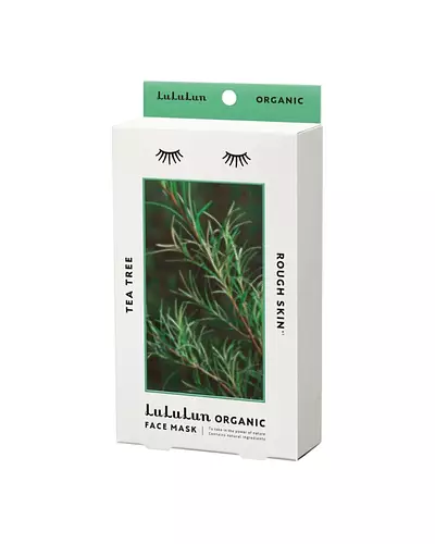 Lululun Organic Sheet Mask Tea Tree For Rough Skin