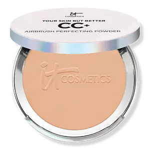 IT Cosmetics CC+ Airbrush Perfecting Powder Foundation Medium Tan