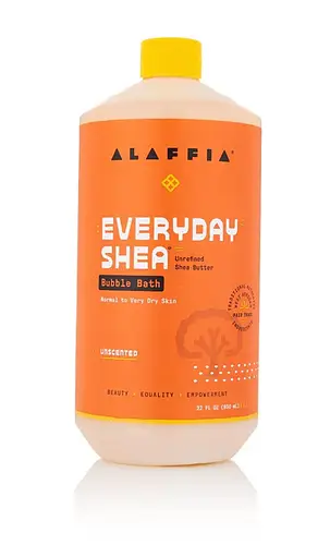 Alaffia Everyday Shea Bubble Bath Unscented