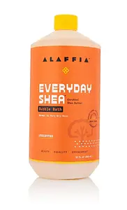 Alaffia Everyday Shea Bubble Bath Unscented