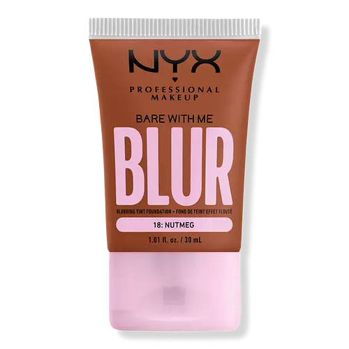 NYX Cosmetics Bare With Me Blur Skin Tint Foundation Nutmeg