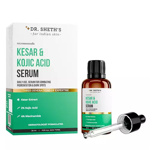 Dr. Sheth's Kesar And Kojic Acid Serum