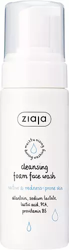 Ziaja Cleansing Foam Facial Wash for Sensitive Skin