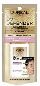 L'Oreal UV Defender UV Serum Protector Bright & Clear SPF 50+ PA++++