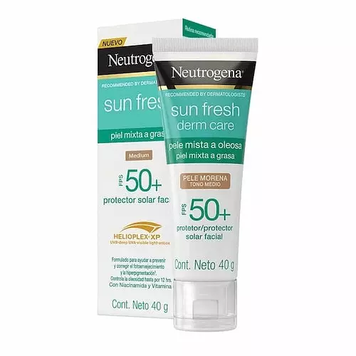 Neutrogena Sun Fresh Derm Care SPF 50 Tono Medio