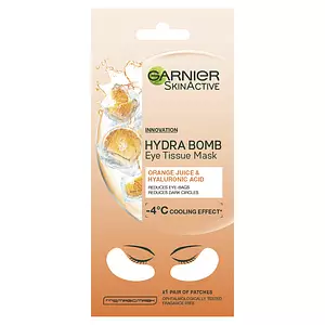 Garnier Hydrabomb Eye Tissue Mask Orange