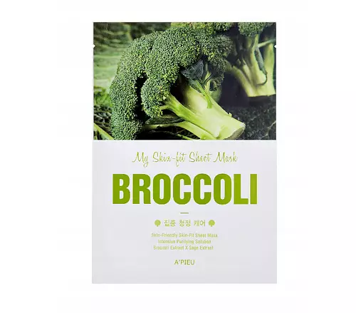 A'Pieu My Skin-Fit Sheet Mask Broccoli