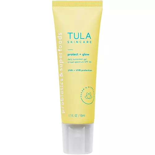 Tula Skincare Protect + Glow Daily Sunscreen Gel Broad Spectrum SPF 30