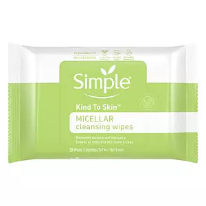 Simple Skincare Kind to Skin Micellar Makeup Remover Wipes