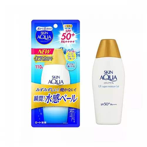 Rohto Mentholatum Skin Aqua UV Super Moisture Gel SPF 50+ PA ++++