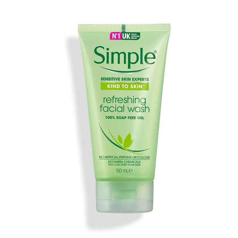 Simple Skincare Kind To Skin Refreshing Facial Wash Malaysia