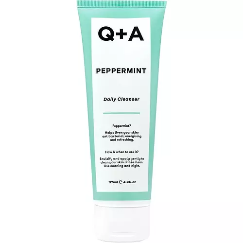 Q + A Peppermint Daily Cleanser
