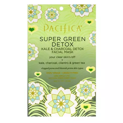 Pacifica Super Green Detox Kale and Charcoal Face Mask
