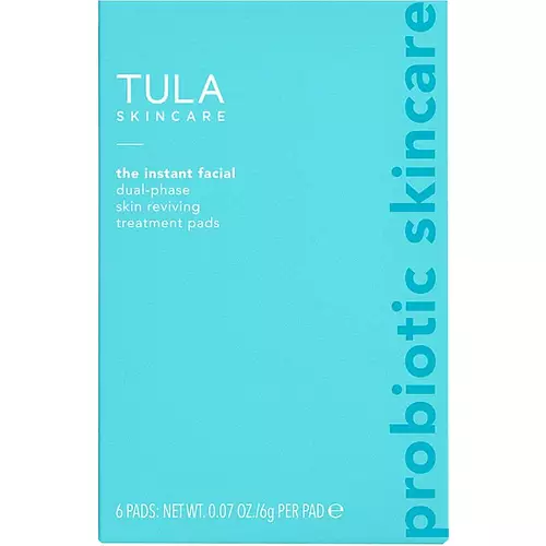 Tula Skincare The Instant Facial Dual-Phase Skin Reviving Treatment Pads