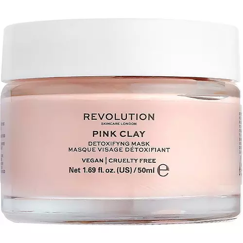 Revolution Beauty Pink Clay Detoxifying Face Mask