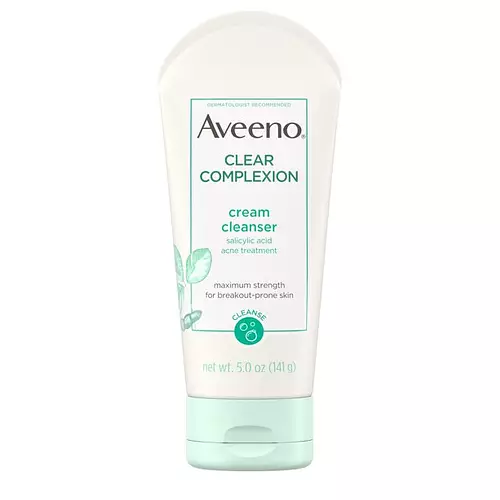 Aveeno Clear Complexion Cream Cleanser With Salicylic Acid