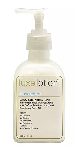 LuxeBeauty Hyaluronic Acid Luxurious Face, Neck & Hand Moisturizer Unscented
