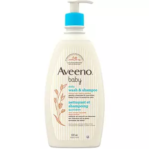 Aveeno Baby Gentle Wash and Shampoo with Natural Oat Extract Canada