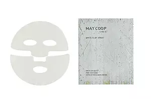 May Coop White Clay Sheet Mask "Birch Sap Face Sheet Mask"