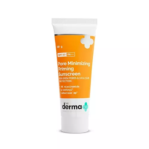 The Derma Co Pore Minimizing Priming Sunscreen SPF50 PA+++