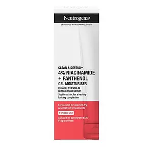 Neutrogena Clear and Defend + Gel Moisturiser with Niacinamide and Panthenol