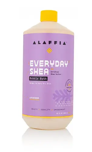 Alaffia Everyday Shea Bubble Bath Lavender