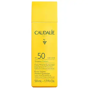 Caudalie Vinosun Protect Daily Mineral Sunscreen Broad Spectrum SPF 50 Lotion