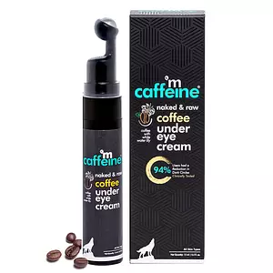 mCaffeine Coffee Under Eye Cream for Dark Circles & Puffiness