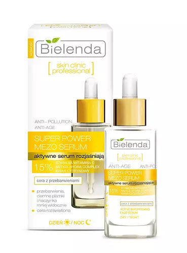 Bielenda Skin Clinic Professional Active Anti-age Skin Brightening Serum Day/Night