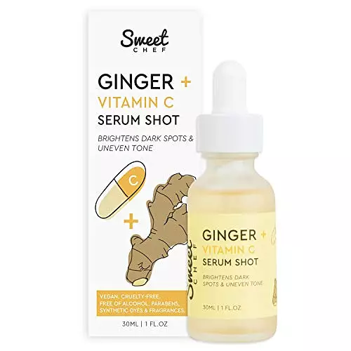 Sweet Chef Ginger Vitamin C Serum Shot (Ingredients Explained)