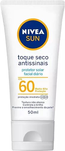 Nivea Toque Seco Facial Sunscreen SPF 60 Brazil