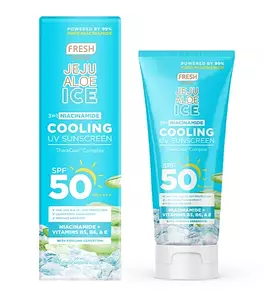 Fresh Skinlab Jeju Aloe Ice 3 In 1 Niacinamide Cooling UV Sunscreen SPF 50