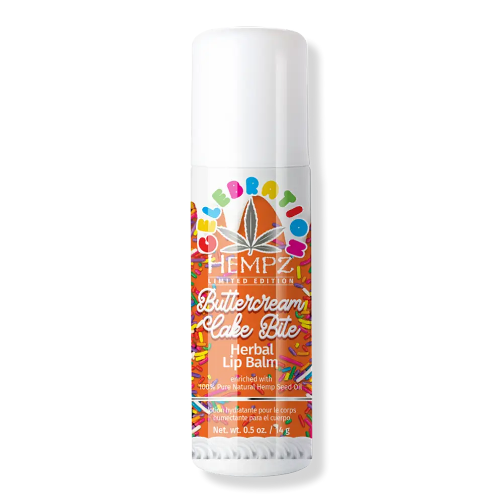 Hempz Buttercream Cake Bite Herbal Lip Balm