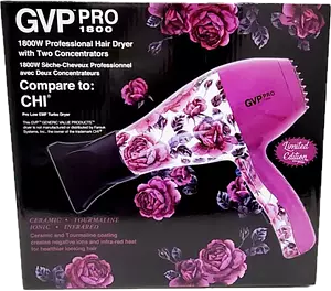 Generic Value Products 1800W Pro Hair Dryer Floral