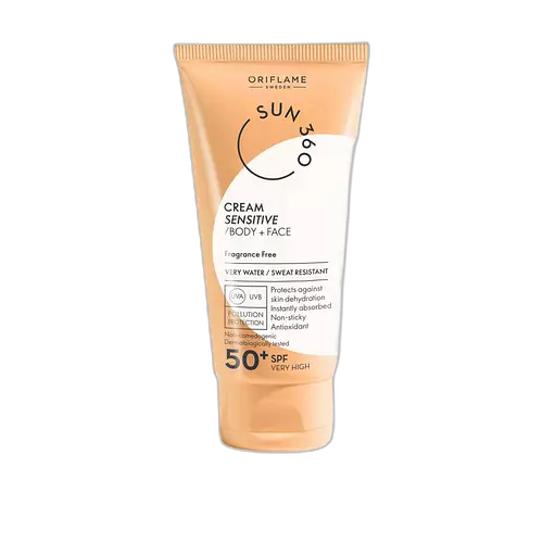 Oriflame Sun Zone Cream Sensitive Body + Face SPF 50+ Very High
