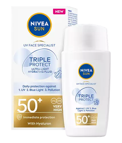 Nivea UV Face Triple Protect Fluid SPF 50+