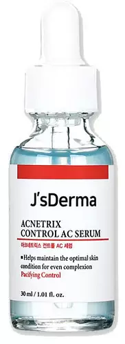 J's Derma Acnetrix Control AC Serum Niacinamide + Zinc PCA