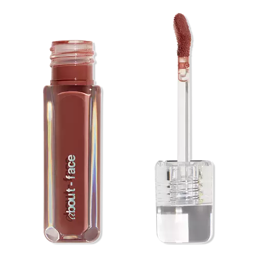 about-face Light Lock Lip Gloss Double Clutch