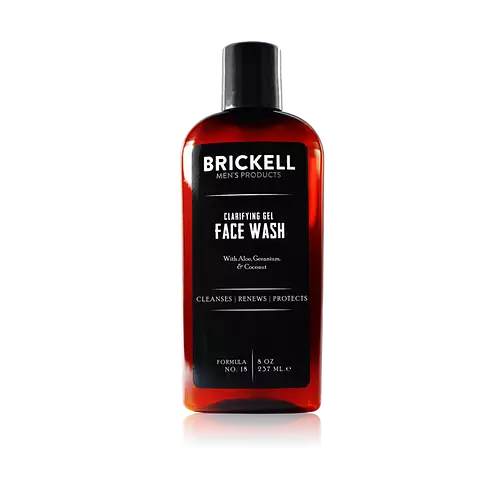 Brickell Men's Products Clarifying Gel Face Wash