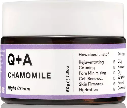 Q + A Chamomile Night Cream