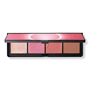 Smashbox Halo Sculpt + Glow Face Palette With Vitamin E Pink Saturation