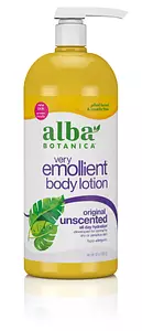 Alba Botanical Unscented Alba Very Emollient Body Lotion