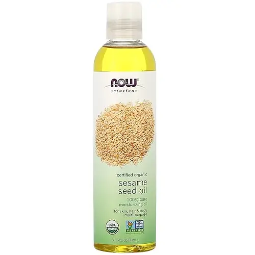 Now Solutions Organic Sesame Seed Oil