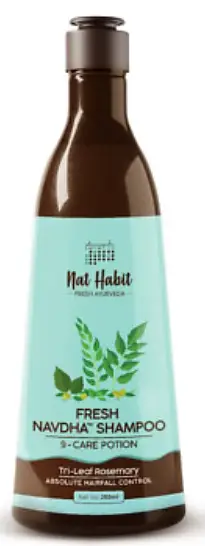 Nat Habit Tri-Leaf Rosemary Navdha Shampoo
