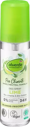 Alverde Naturkosmetik Deodorant Spray Lime Limette Salbei
