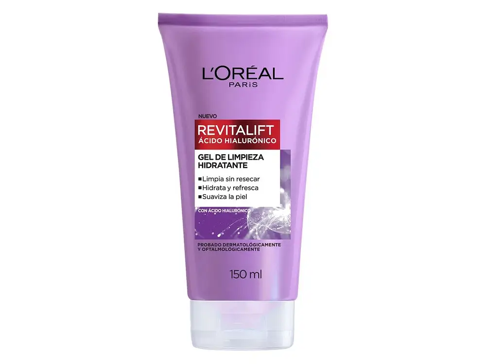 L'Oreal REVITALIFT Hyaluronic Acid Gel Cleanser (Ingredients